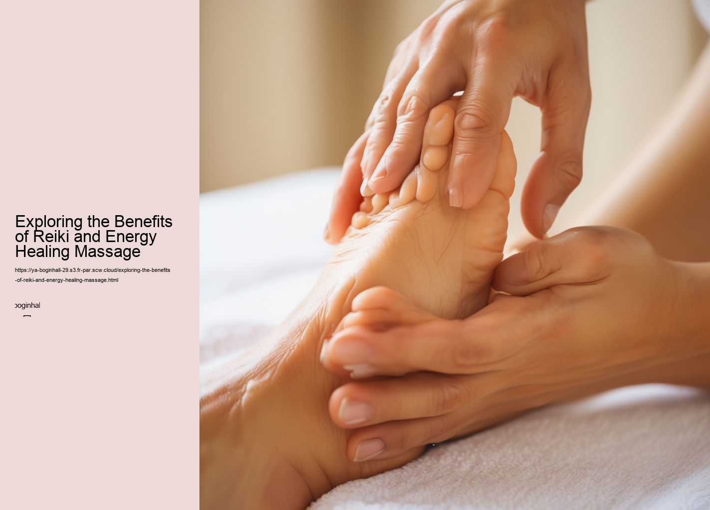 Exploring the Benefits of Reiki and Energy Healing Massage